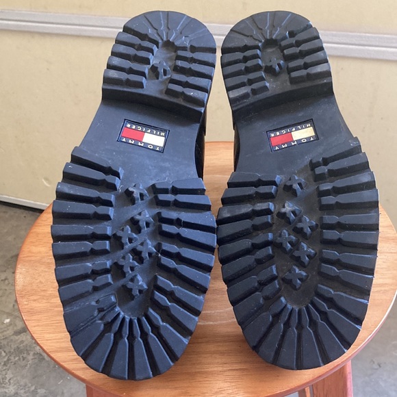 Tommy Hilfiger Men’s Leather Boots Sz 10M - Picture 8 of 9